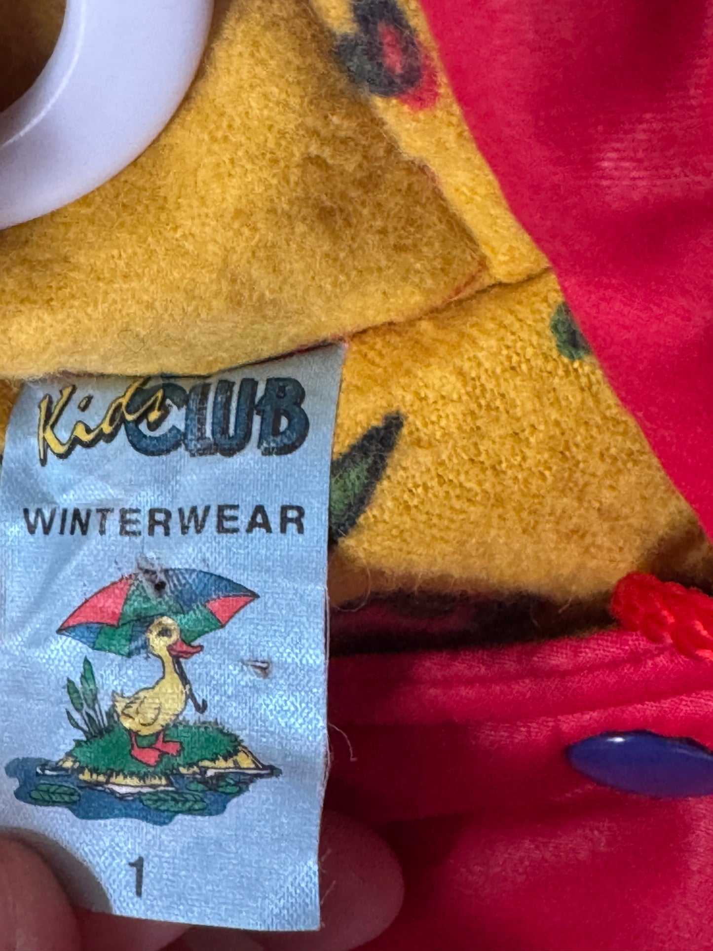 Vintage snowsuit size 1
