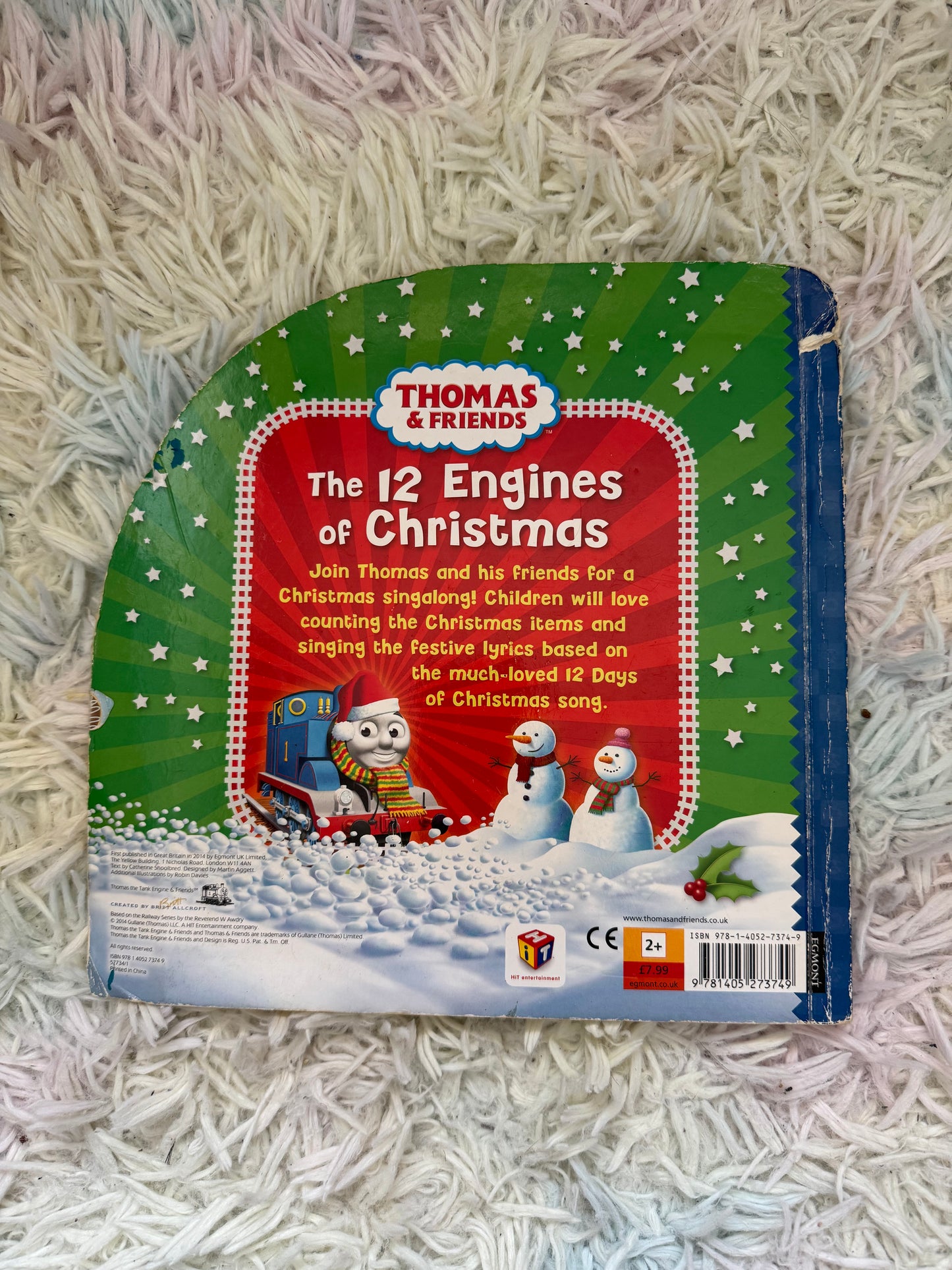 2014 Christmas Thomas the tank engine book