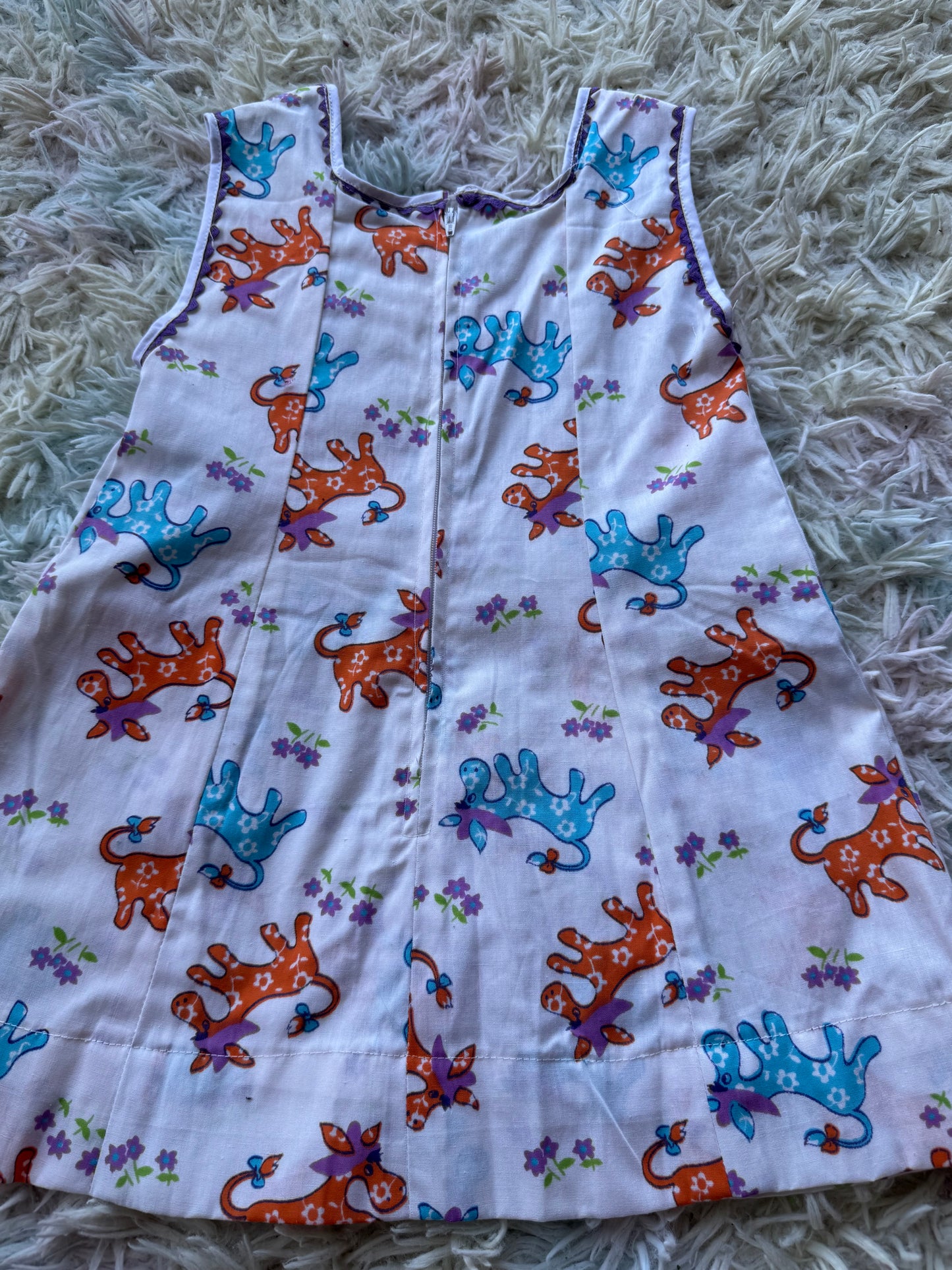 Vintage handmade toddler dress