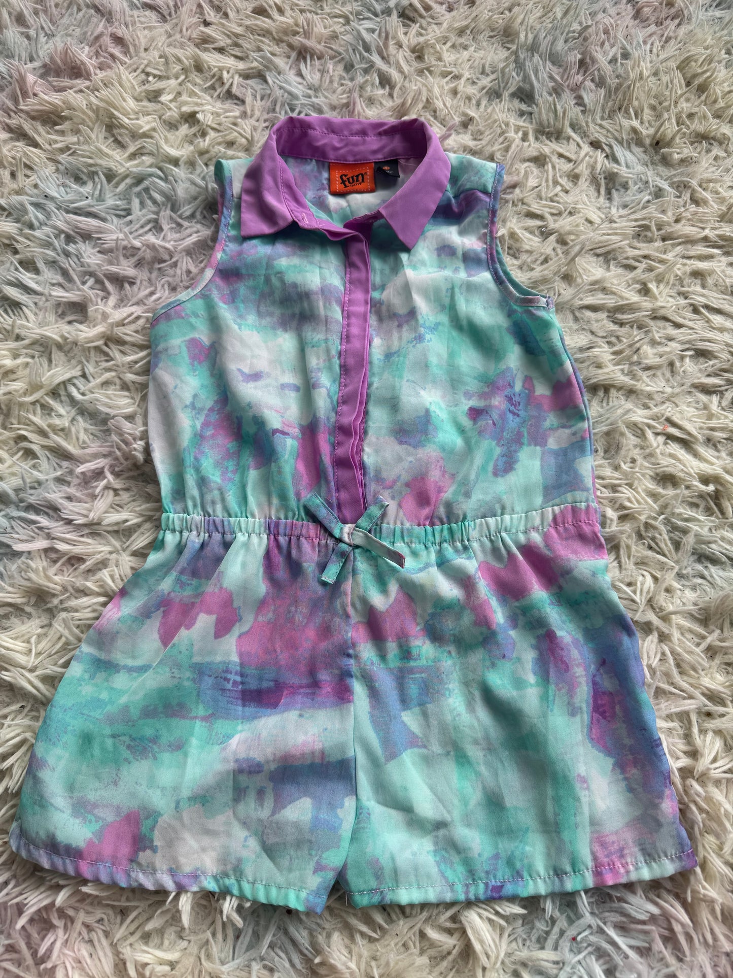 Vintage fun spirit kids jumpsuit