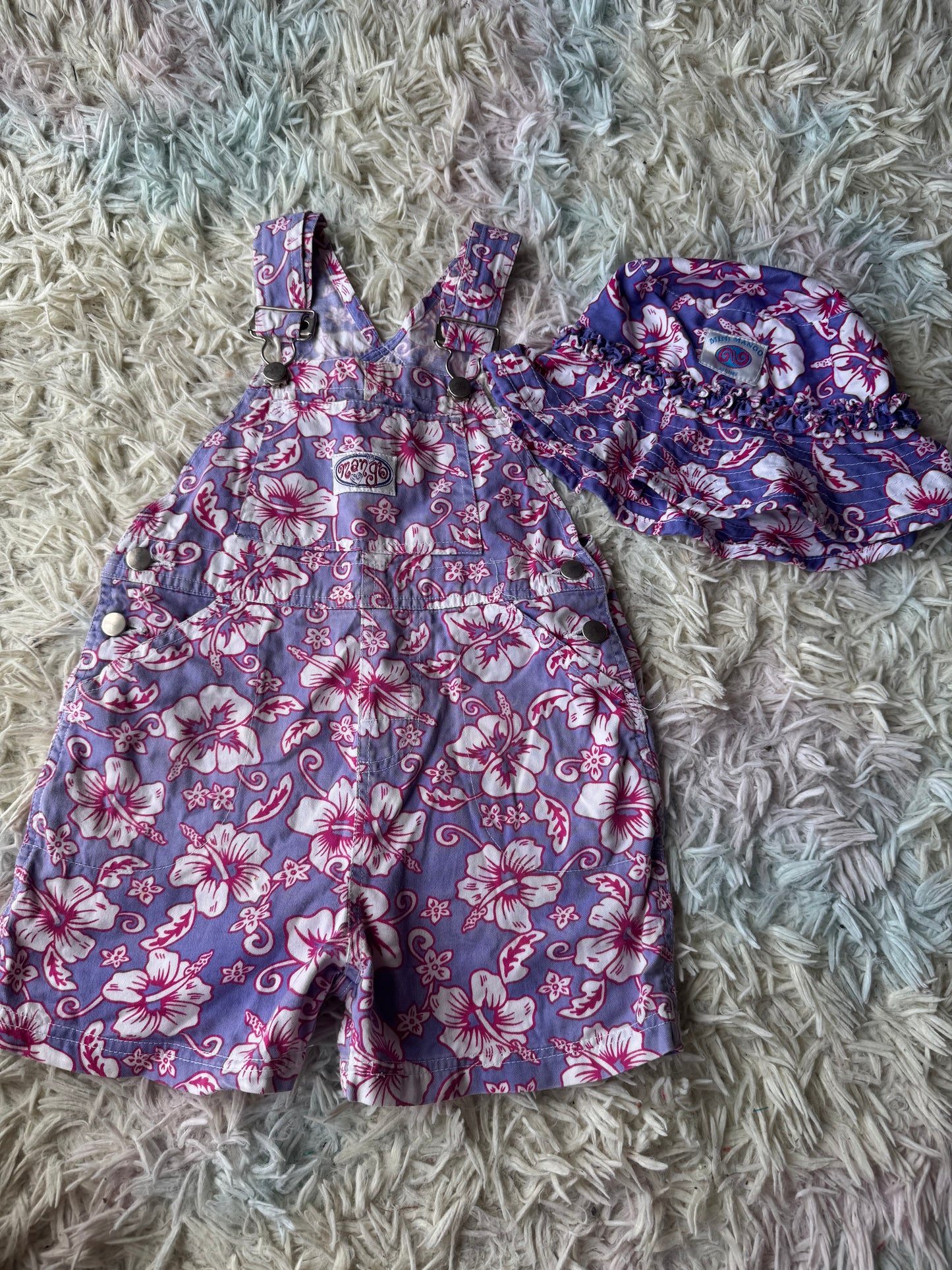 Vintage mini mango toddler set