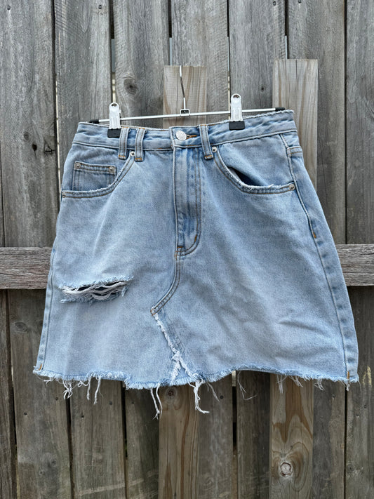 Ladies denim skirt