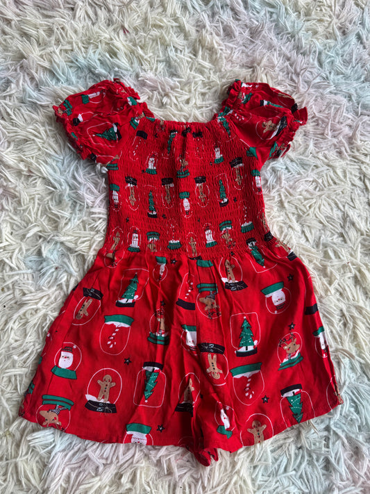 Christmas toddler jumpsuit