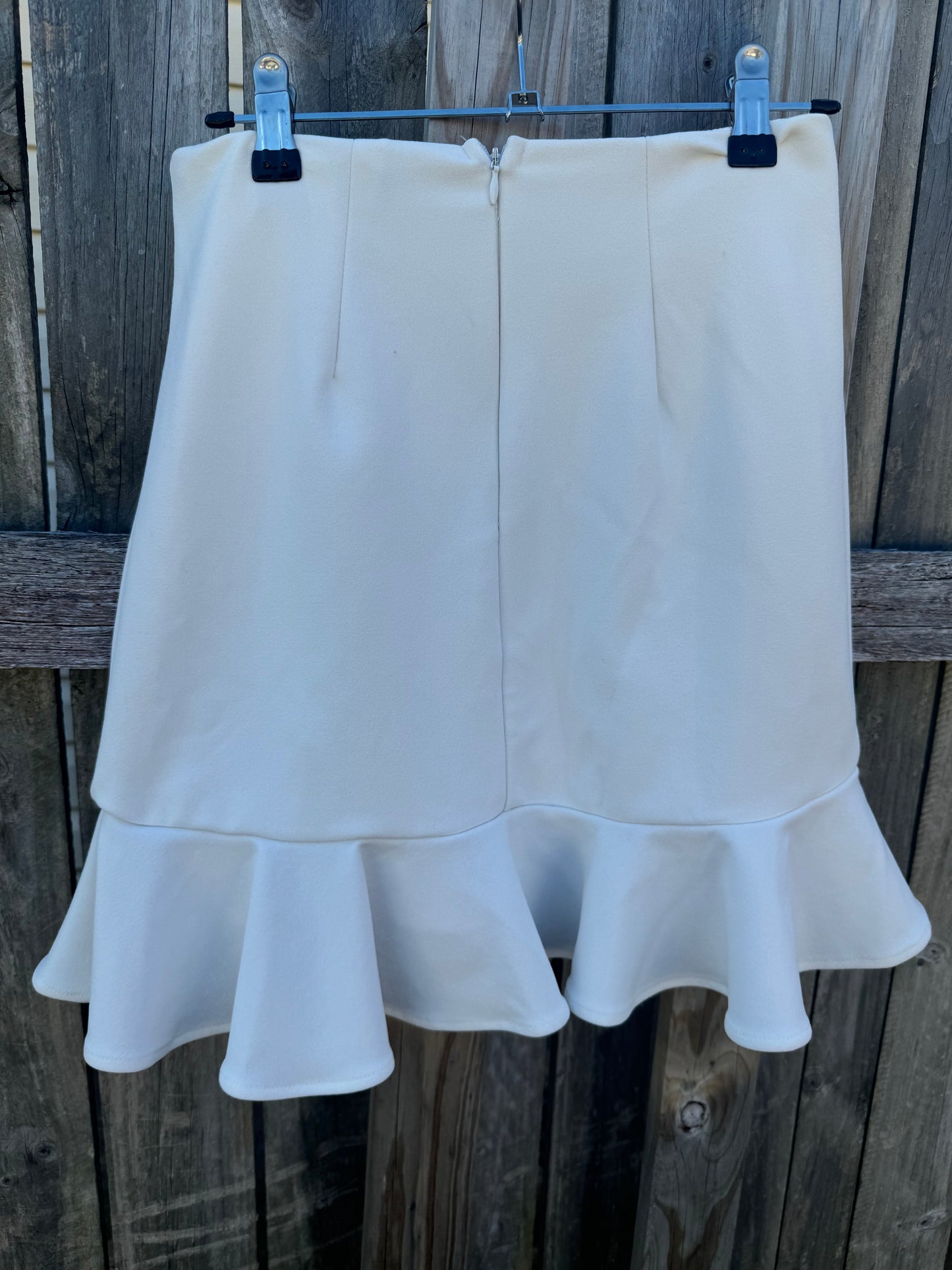 White fox ladies skirt