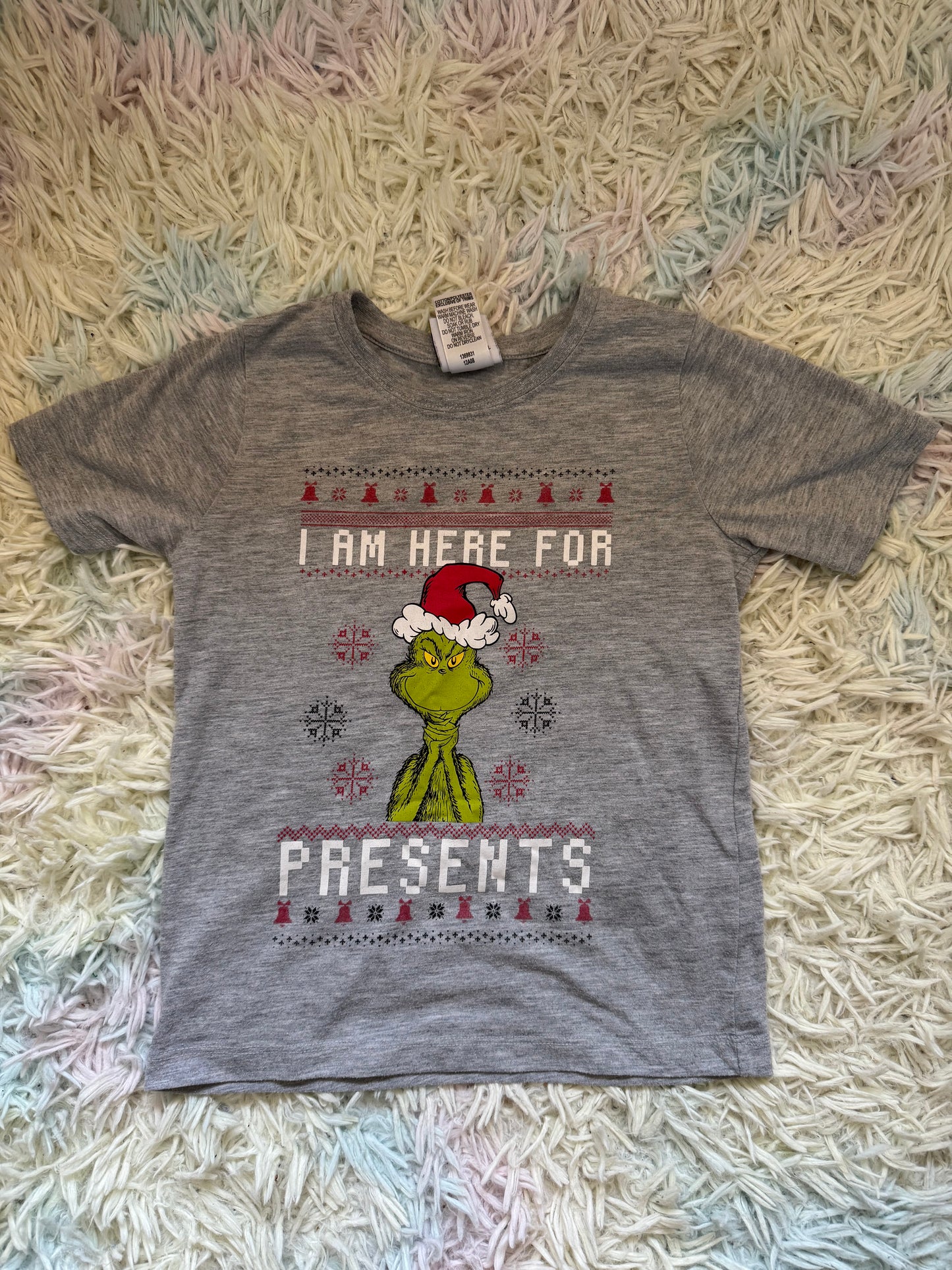 Grinch kids shirt