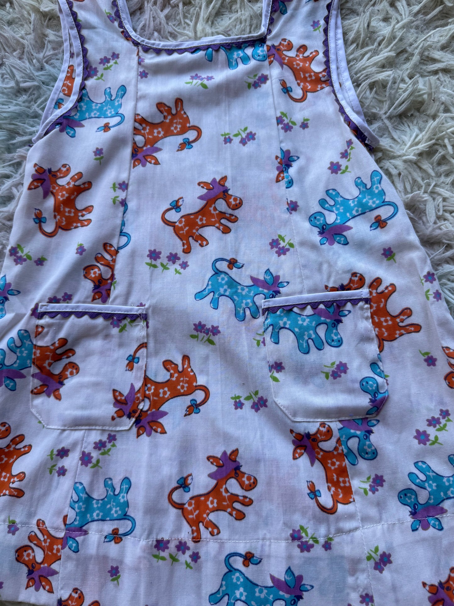 Vintage handmade toddler dress