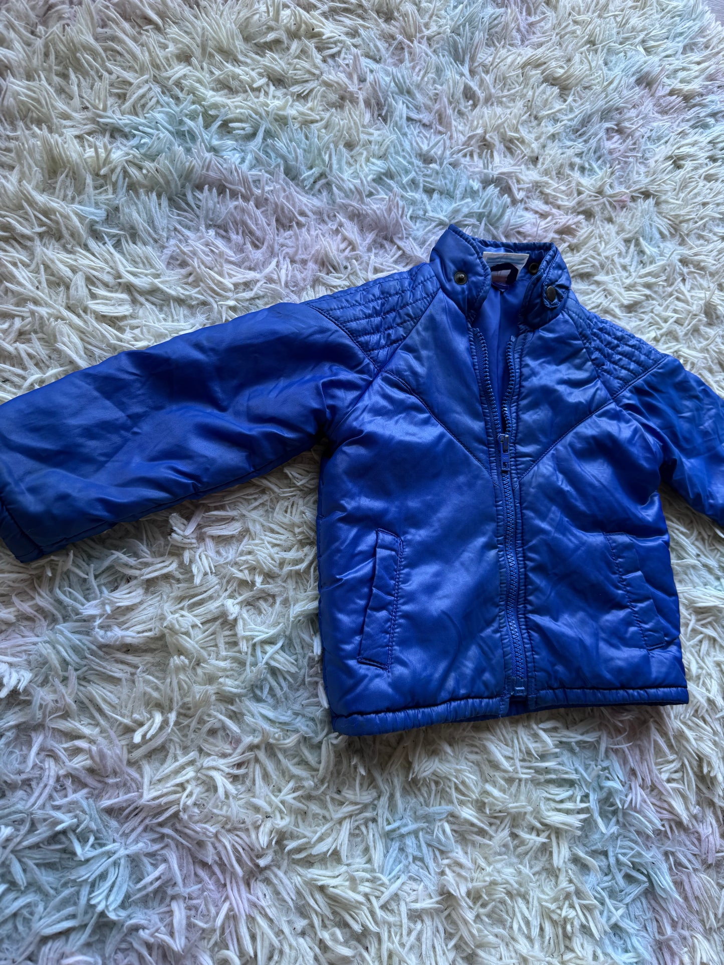 Vintage toddler puffer jacket