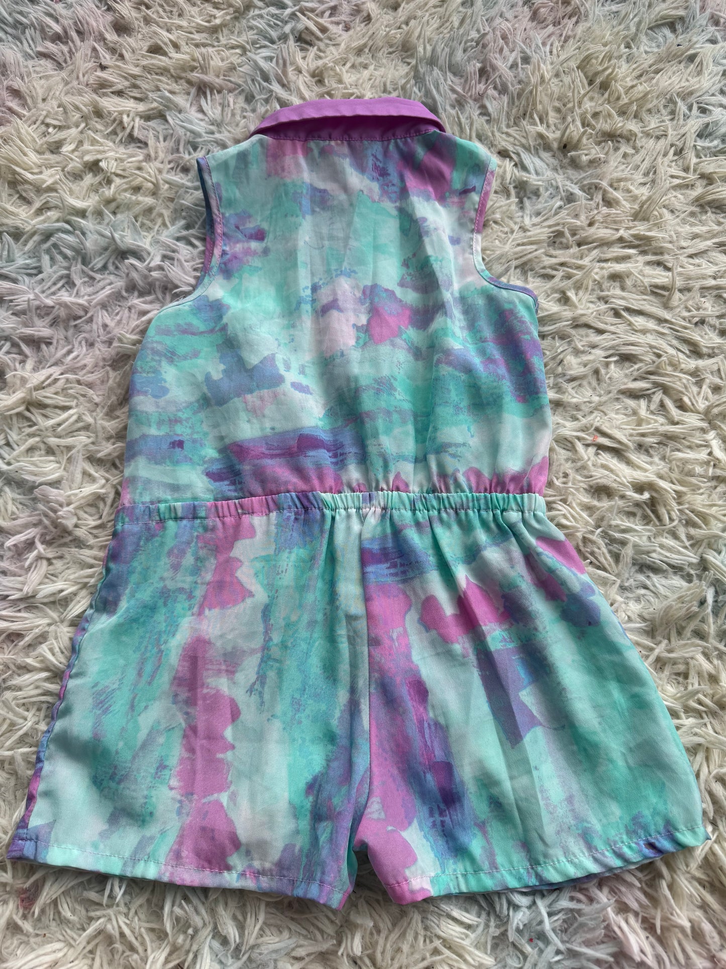 Vintage fun spirit kids jumpsuit