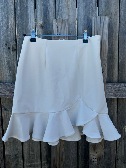 White fox ladies skirt