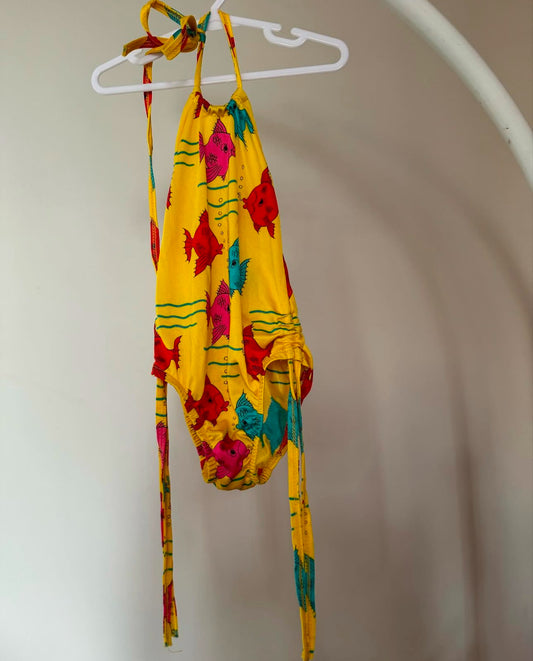 Vintage girls swim suit