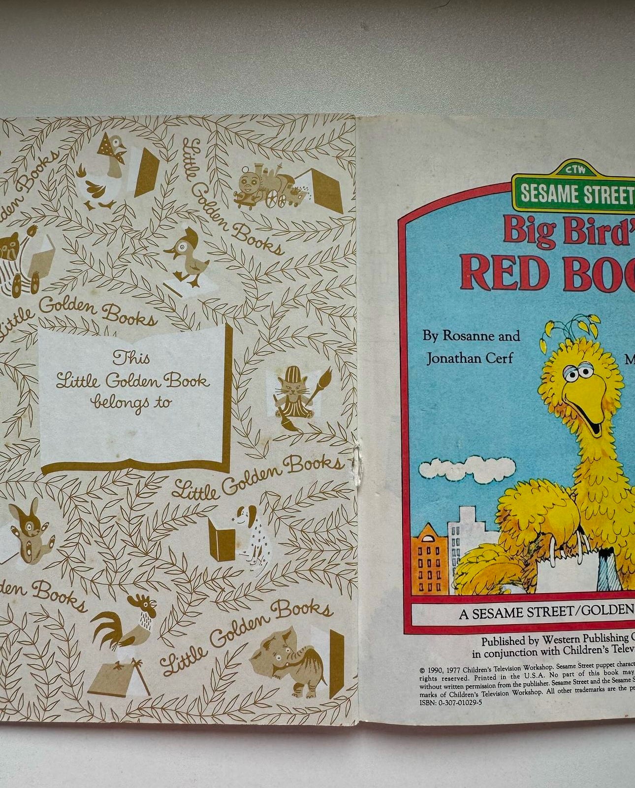 Vintage golden books