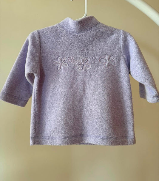 Vintage fun spirit fleece jumper