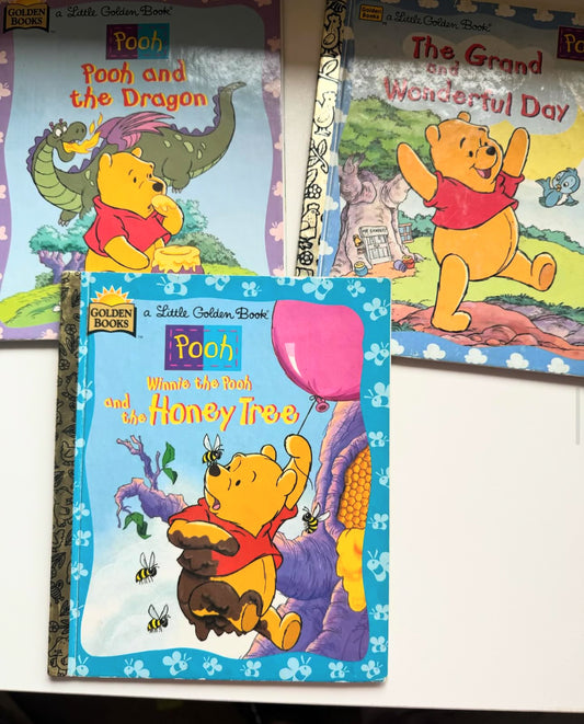 6 vintage golden books