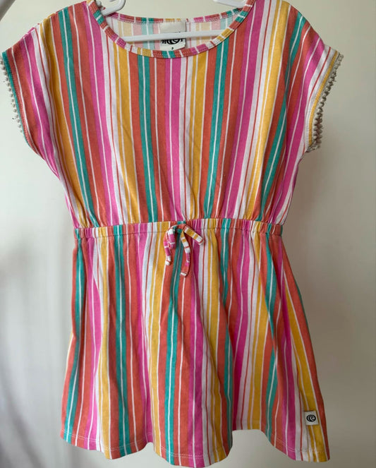 Piping hot toddler dress