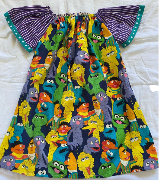 Sesame Street handmade dress